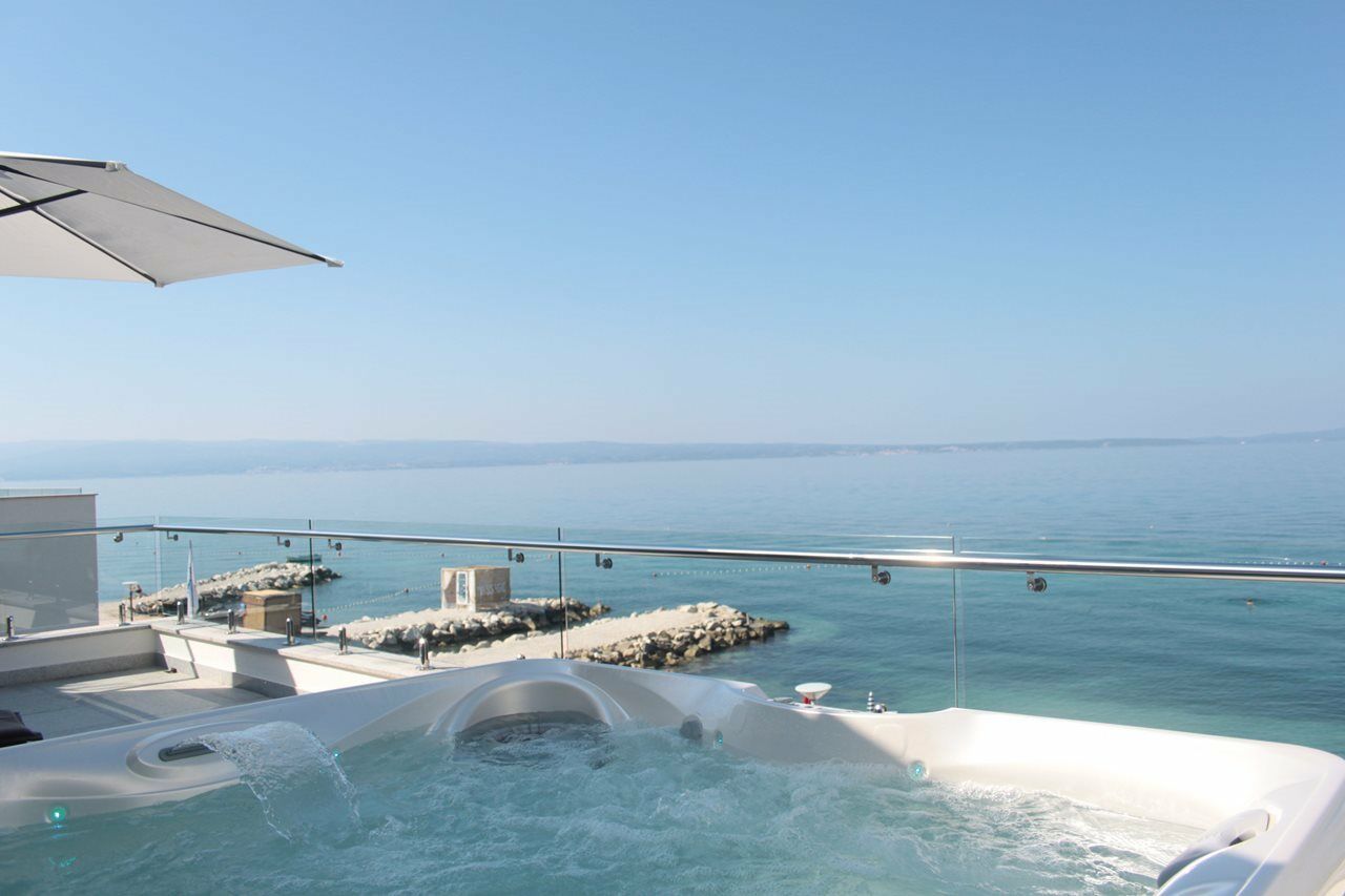 Beach Hotel Split Podstrana Exterior foto